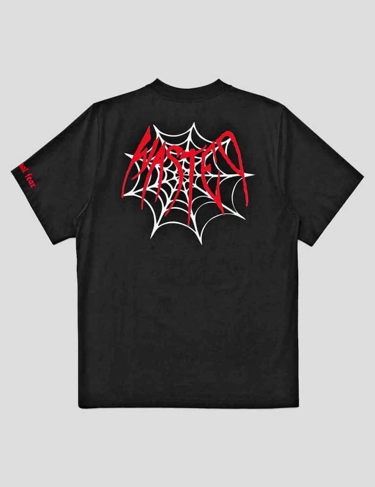 T-shirt WASTED PARIS fear tee black